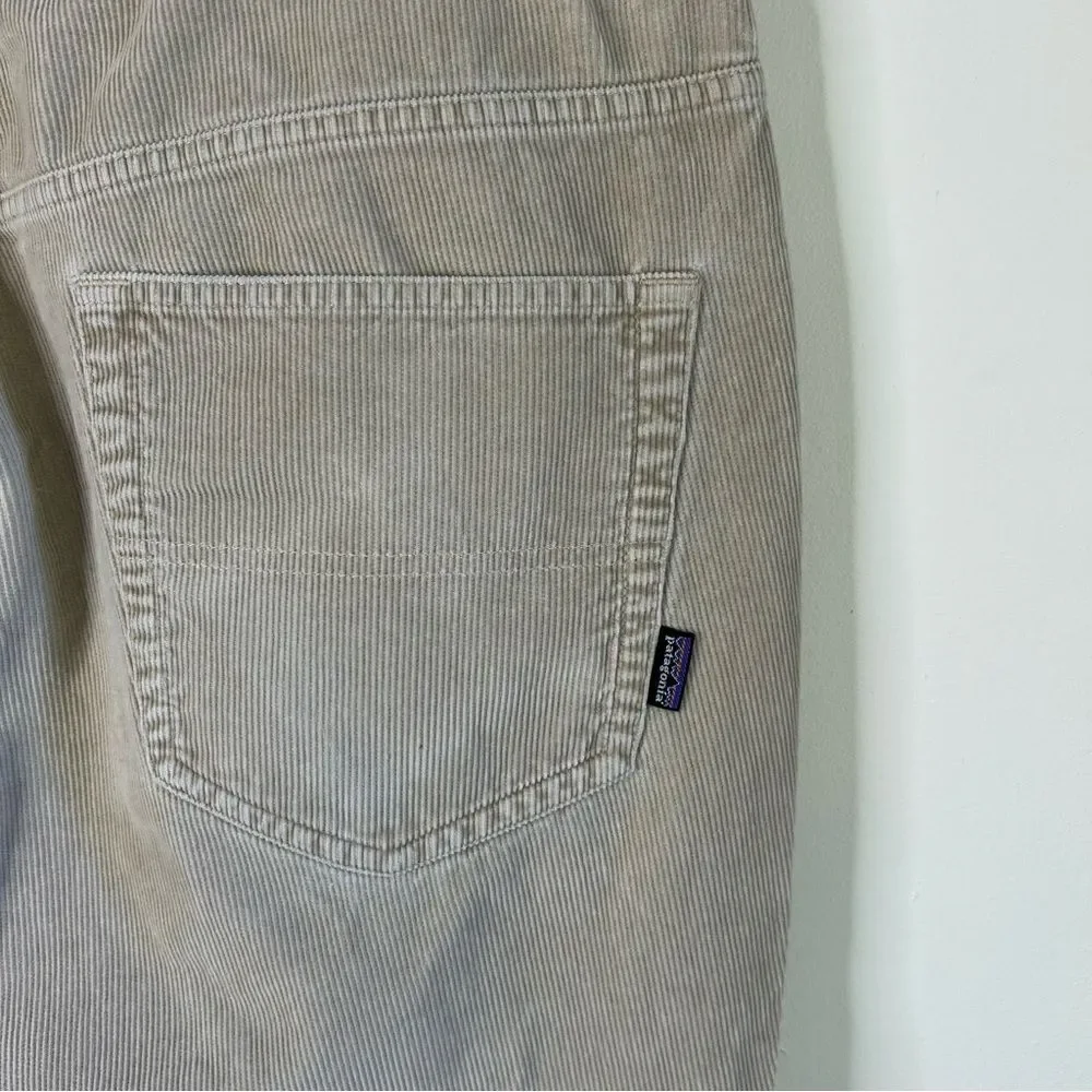 Patagonia Tan Corduroy Pants Straight Leg